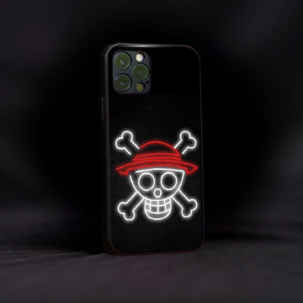 Pirate Flag Vibrant Glass Case - Luckanime