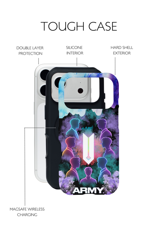 BTS ARMY iPhone & Samsung Phone Case - MagSafe Shockproof Cover
