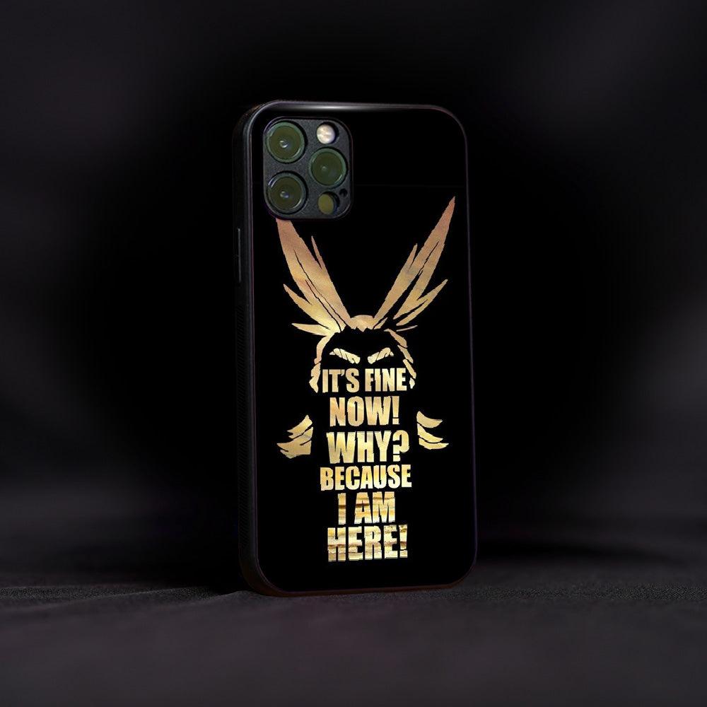 Al-Mighty Here Glass Case - Luckanime