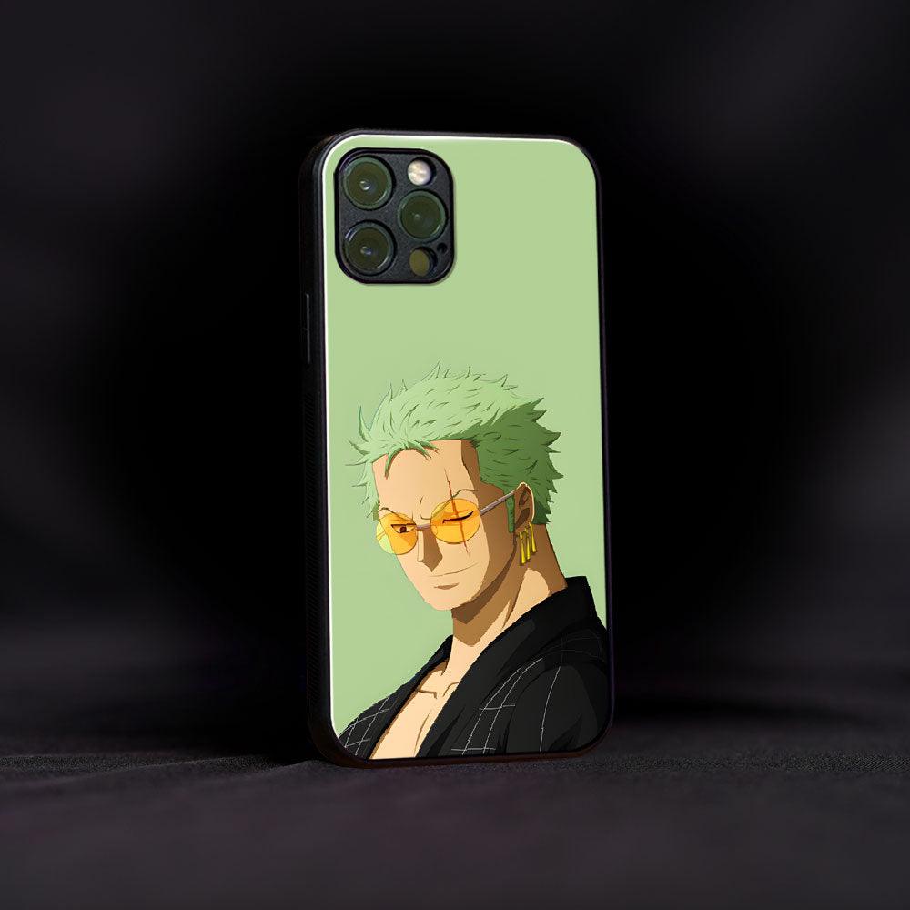 Stylish Zoro Glass Case - Luckanime