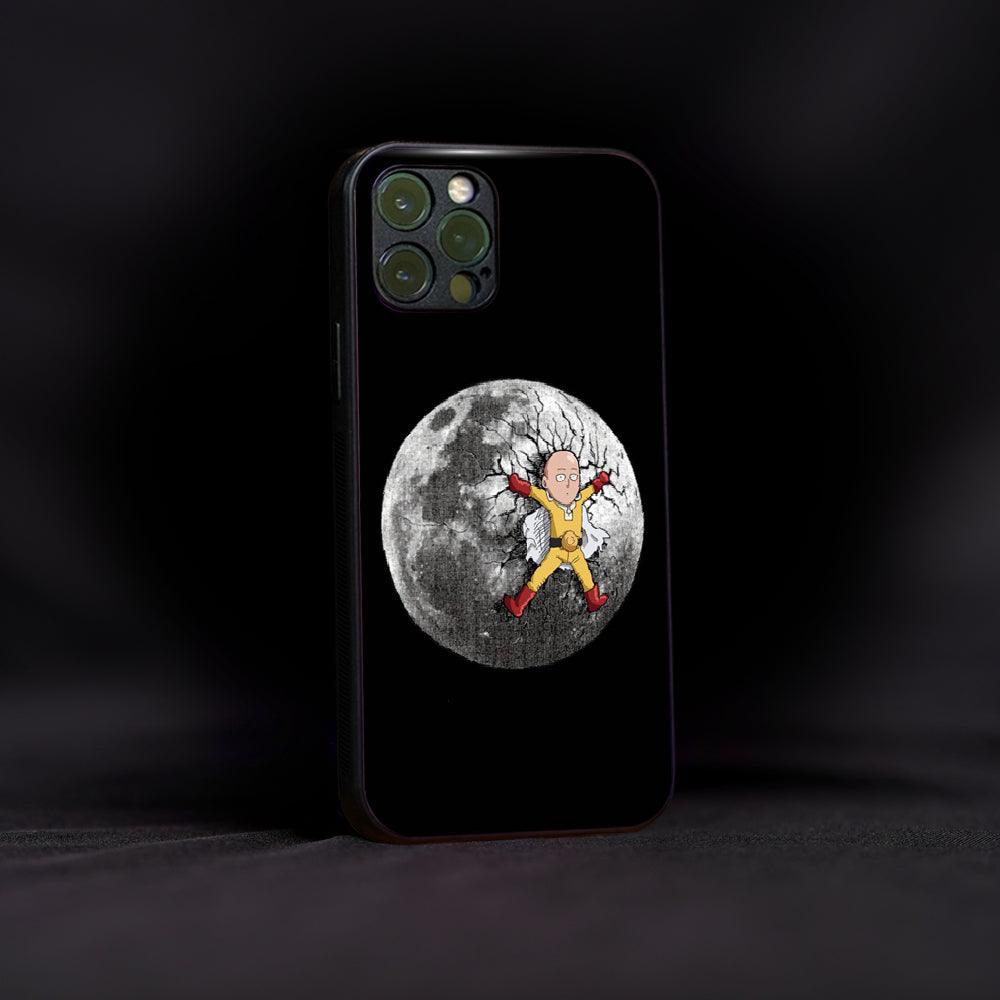 Funny OnePunch Man Glass Case - Luckanime