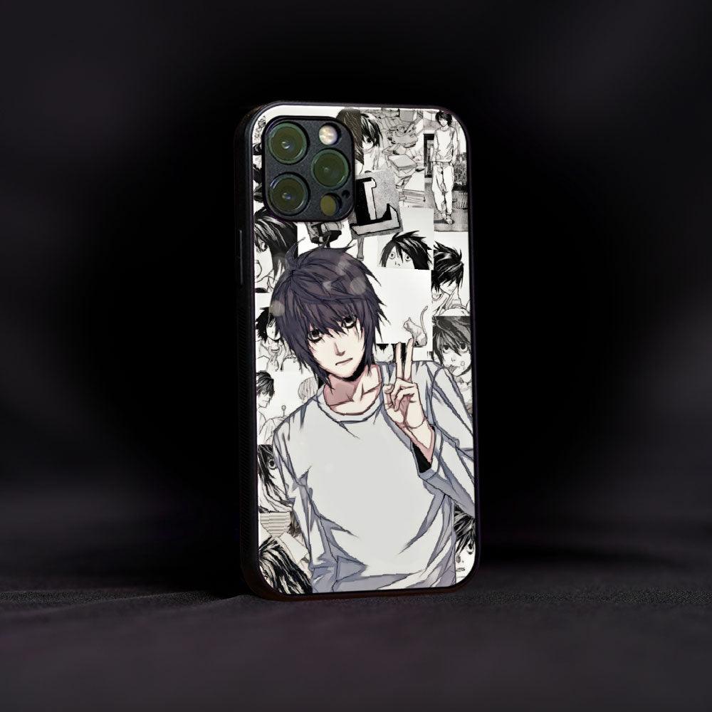 Aesthetic L Glass Case - Luckanime