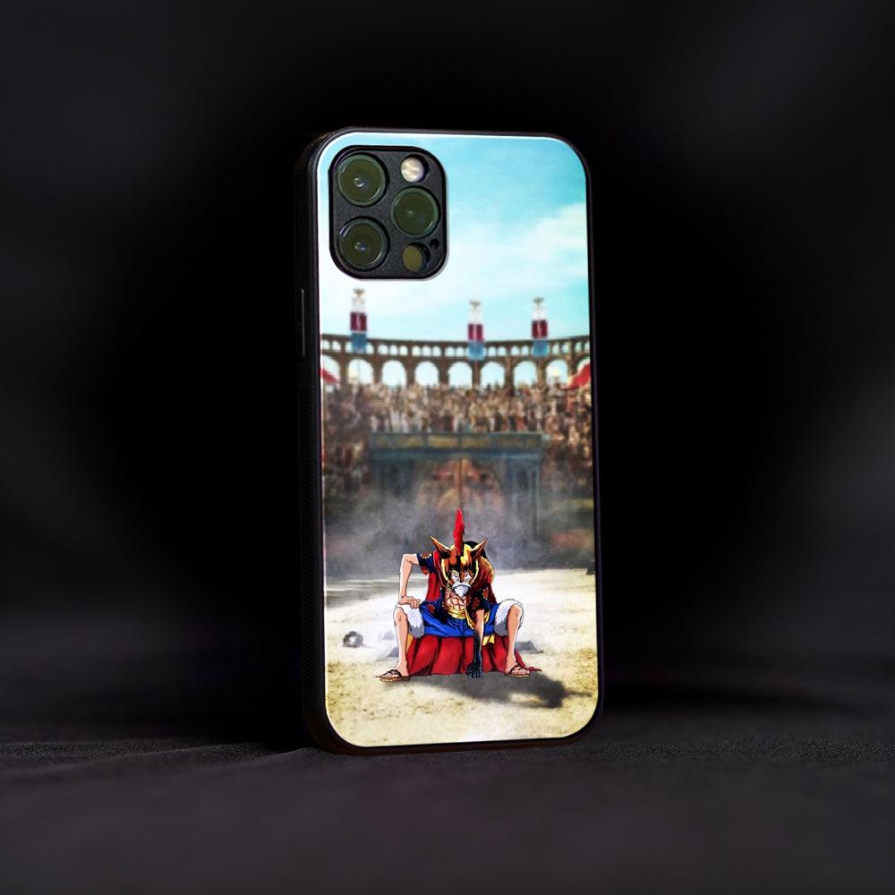 Monkey D Luffy Gladiator Glass Case - Luckanime