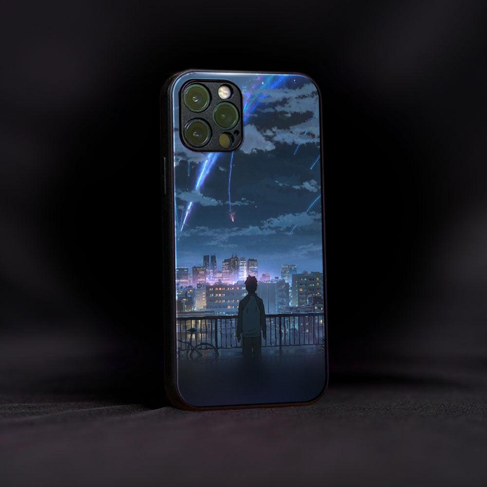 City In Night Glass Case - Luckanime