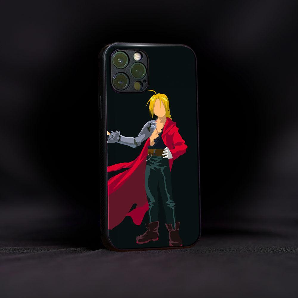 Edward Elric Art Glass Case - Luckanime