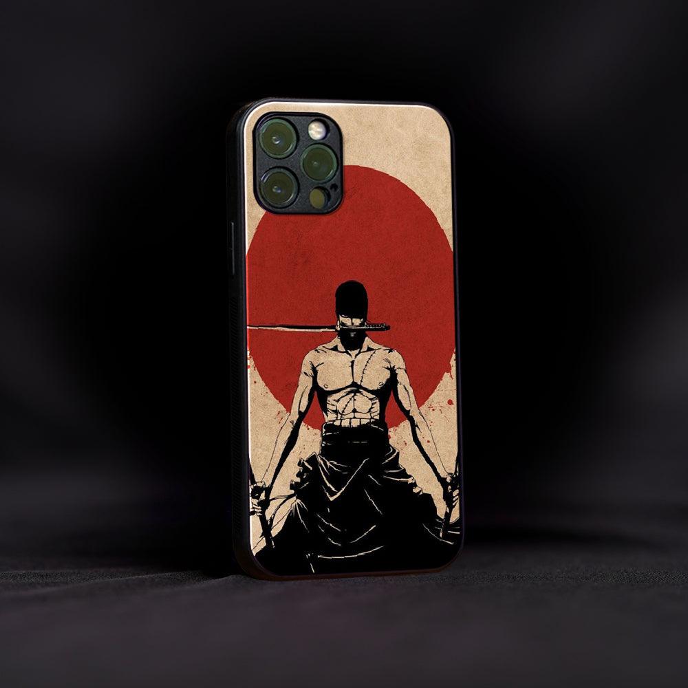 Roronoa Zoro Art Glass Case - Luckanime