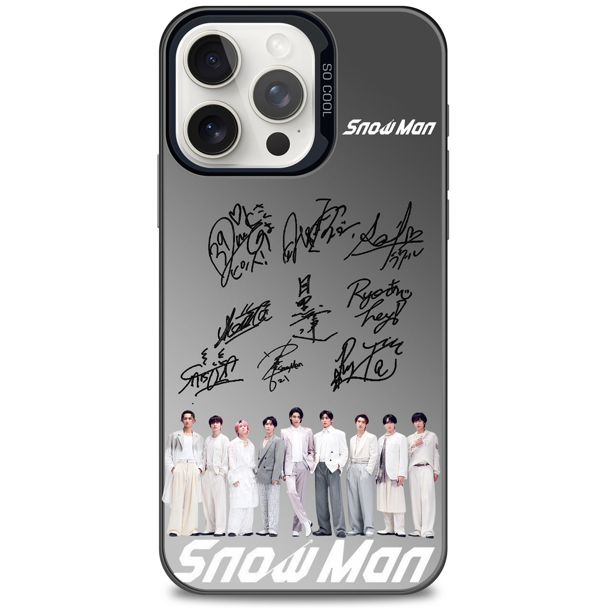 Snow Man Phone Case