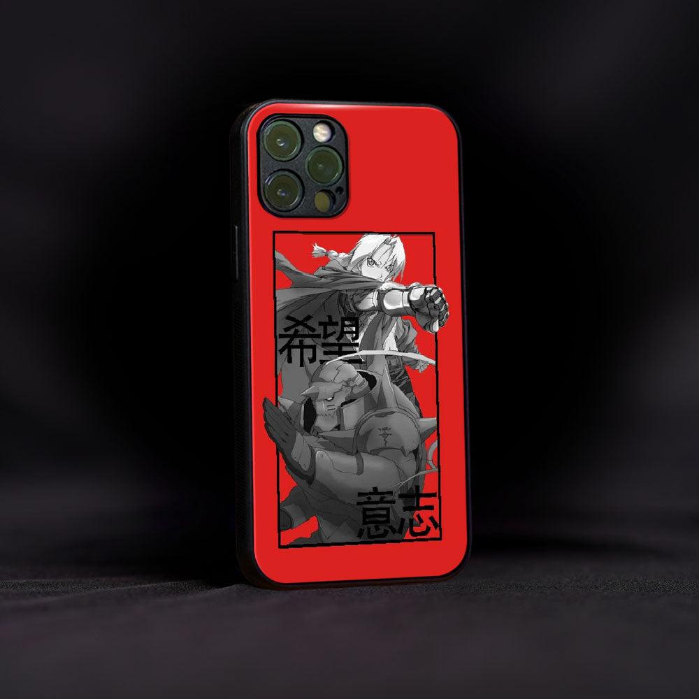 Elric Brothers Glass Case - Luckanime