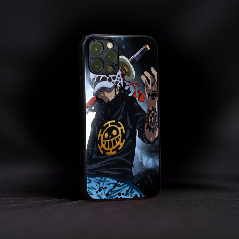 Thug Traflagar Law Glass Case - Luckanime