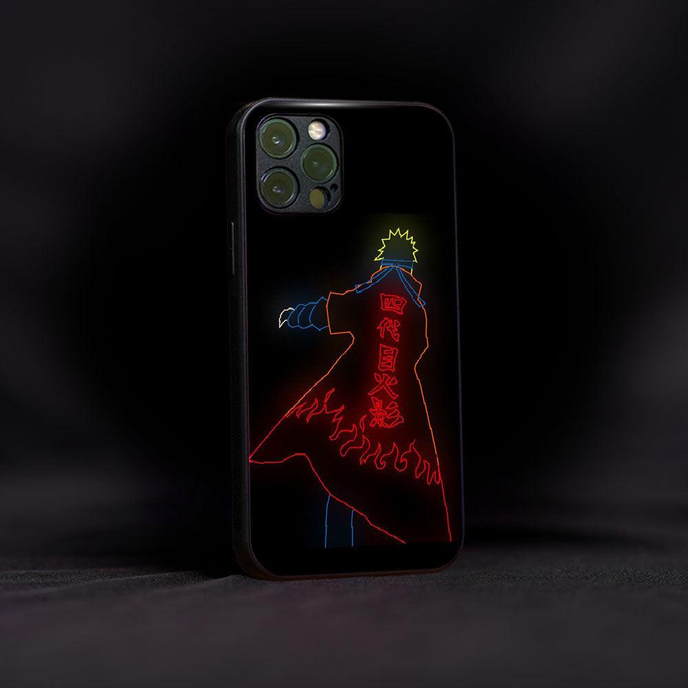 Minato On Action Vibrant Glass Case - Luckanime