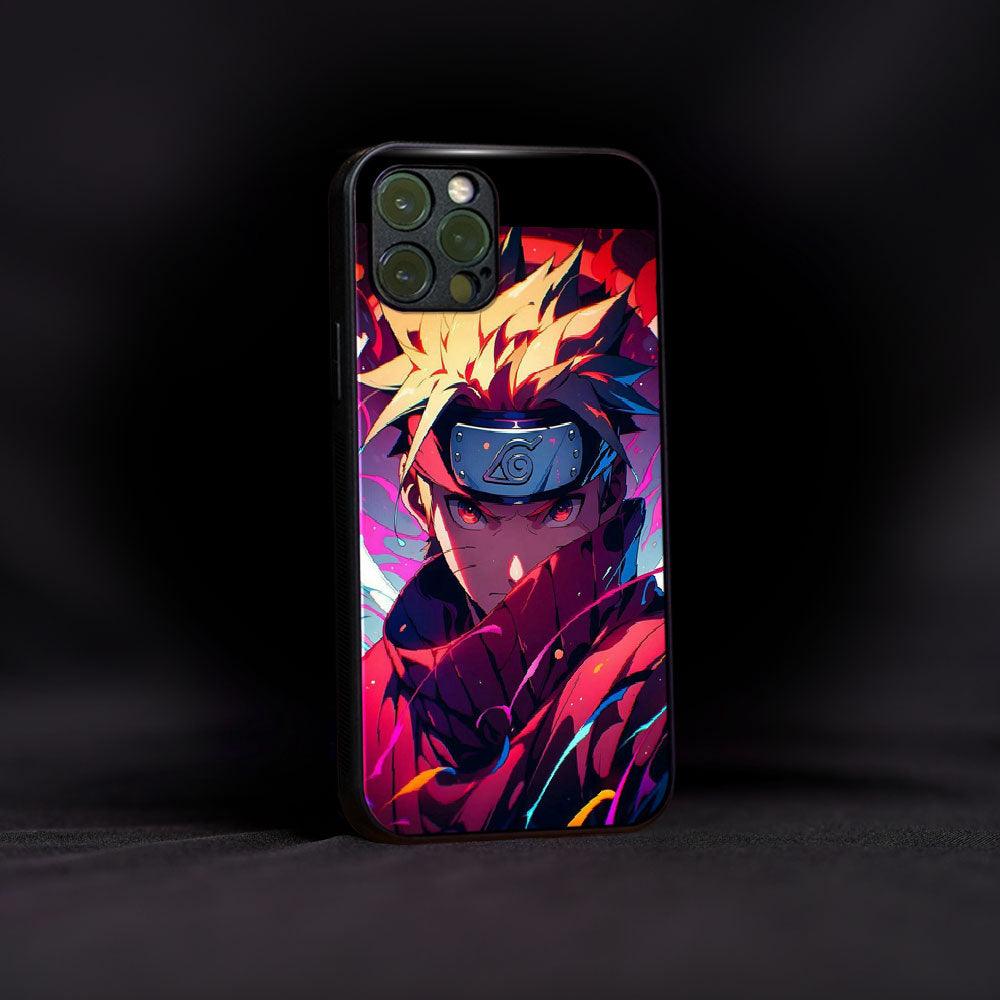 Uzumaki Naruto Vibrant Glass Case - Luckanime