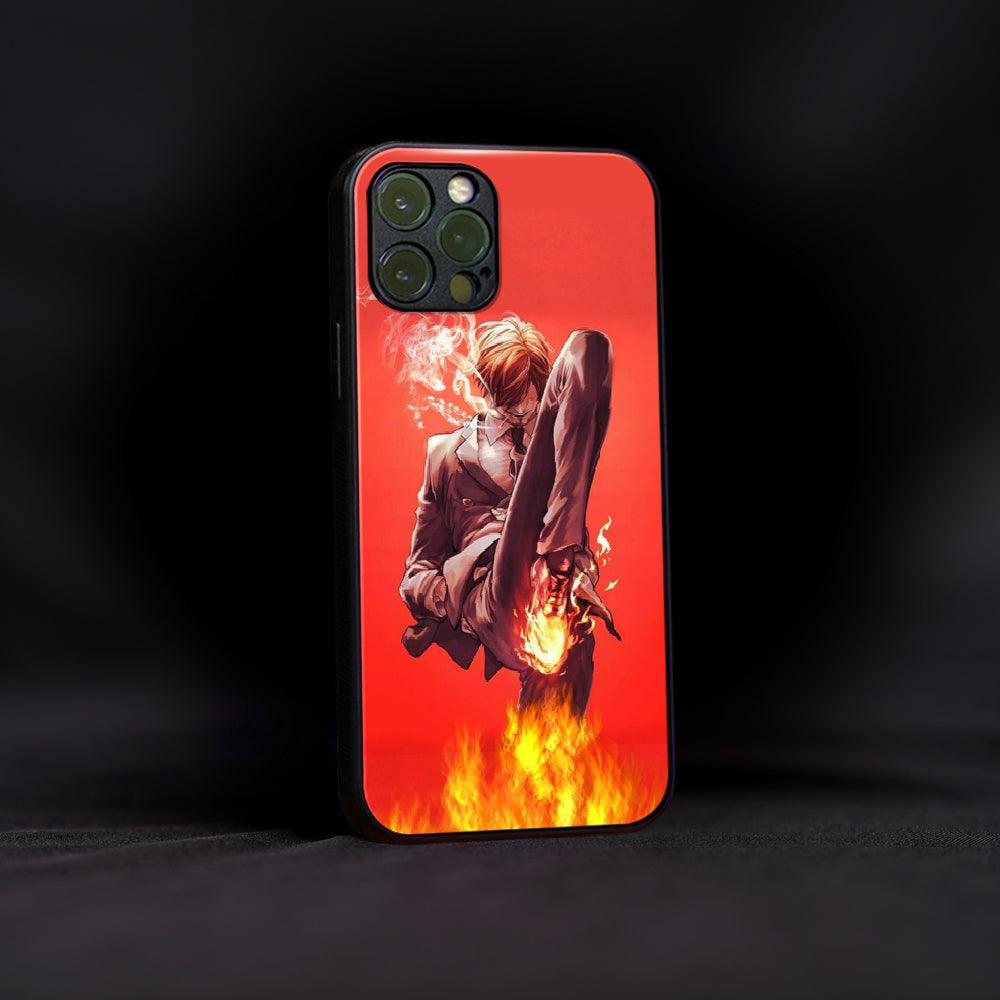 Devil Leg Sanji Glass Case - Luckanime