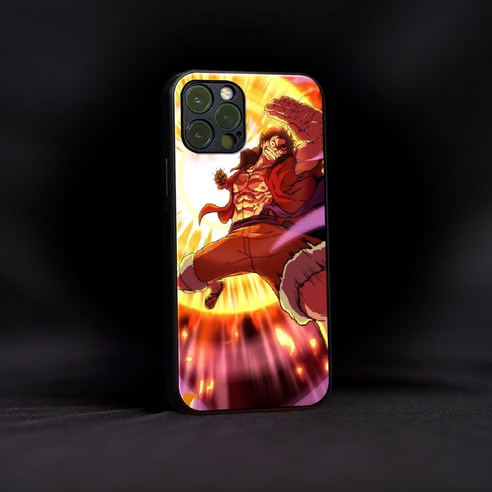 Wrath Of Monkey D Luffy Glass Case - Luckanime