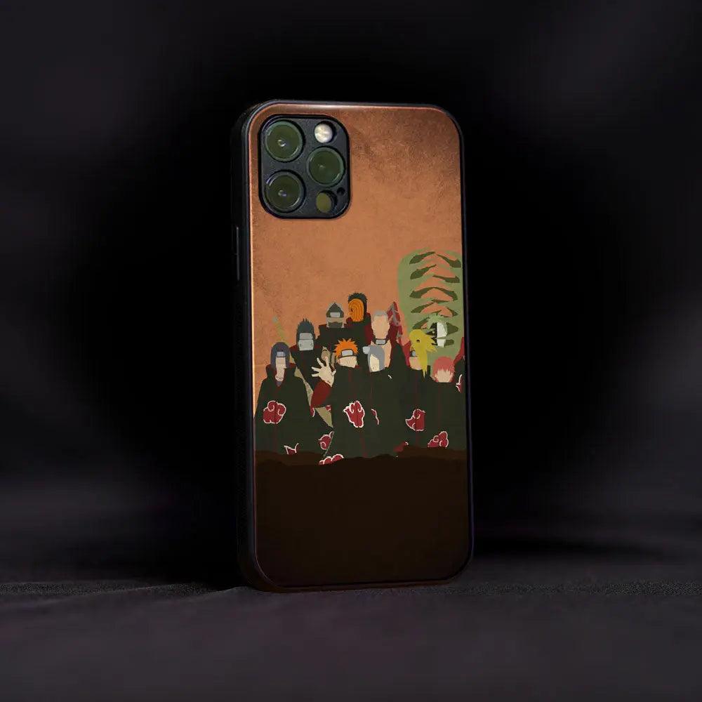 Akatsuki Crew Glass Case - Luckanime