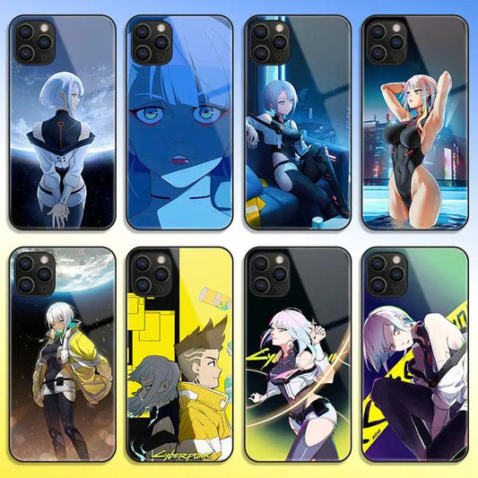 Anime Cyberpunk Edgerunners Case - Luckanime