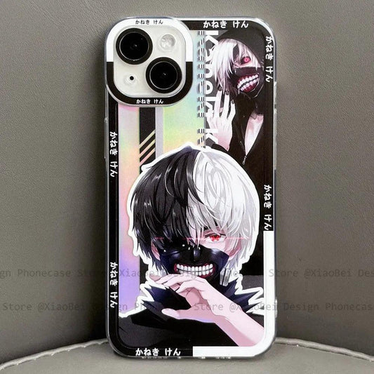 Anime Tokyo Ghoul Kaneki Ken Laser Phone Case - Luckanime