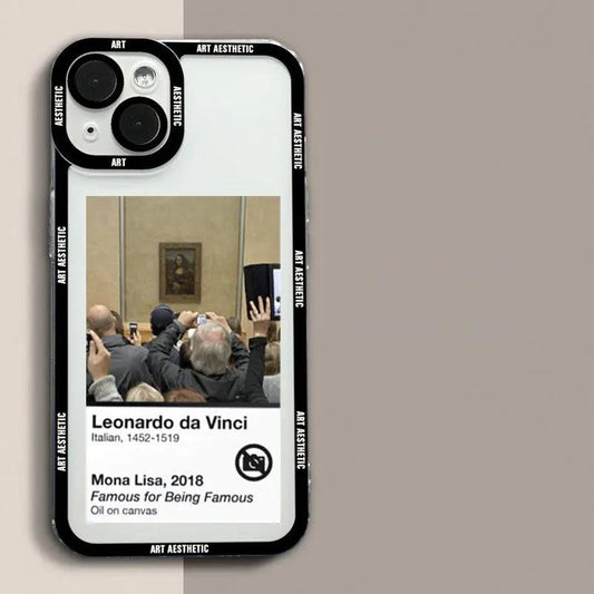 Art Aesthetic David Mona Lisa Case - Luckanime