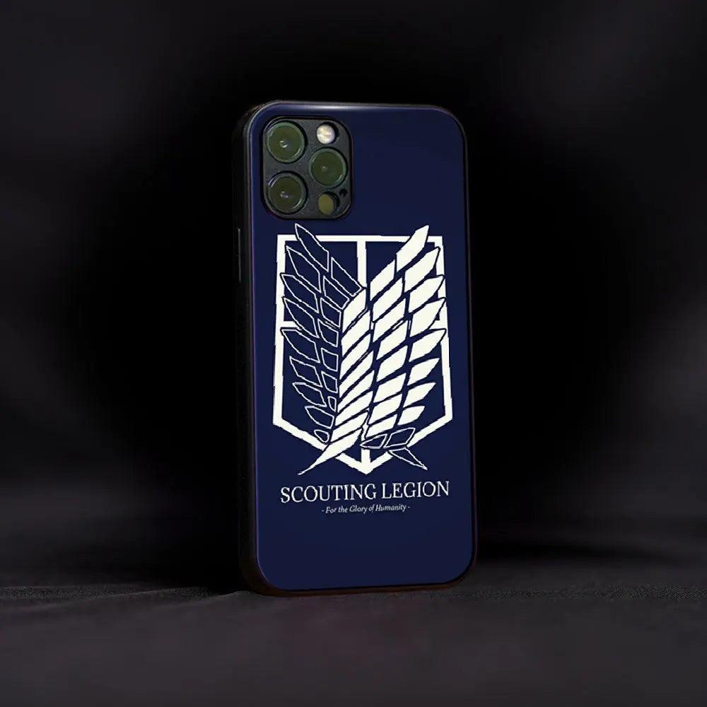 Attack On Titan Scouting Legion Glass Case - Luckanime