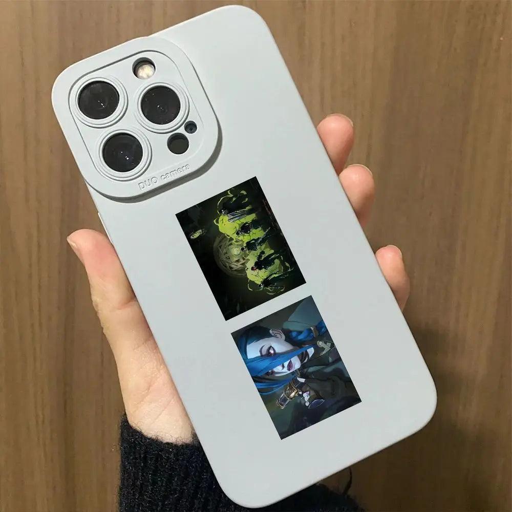 Battle of the Two Cities Jinx blasts Piltover LOL peripheral decoration stickers - Luckanime