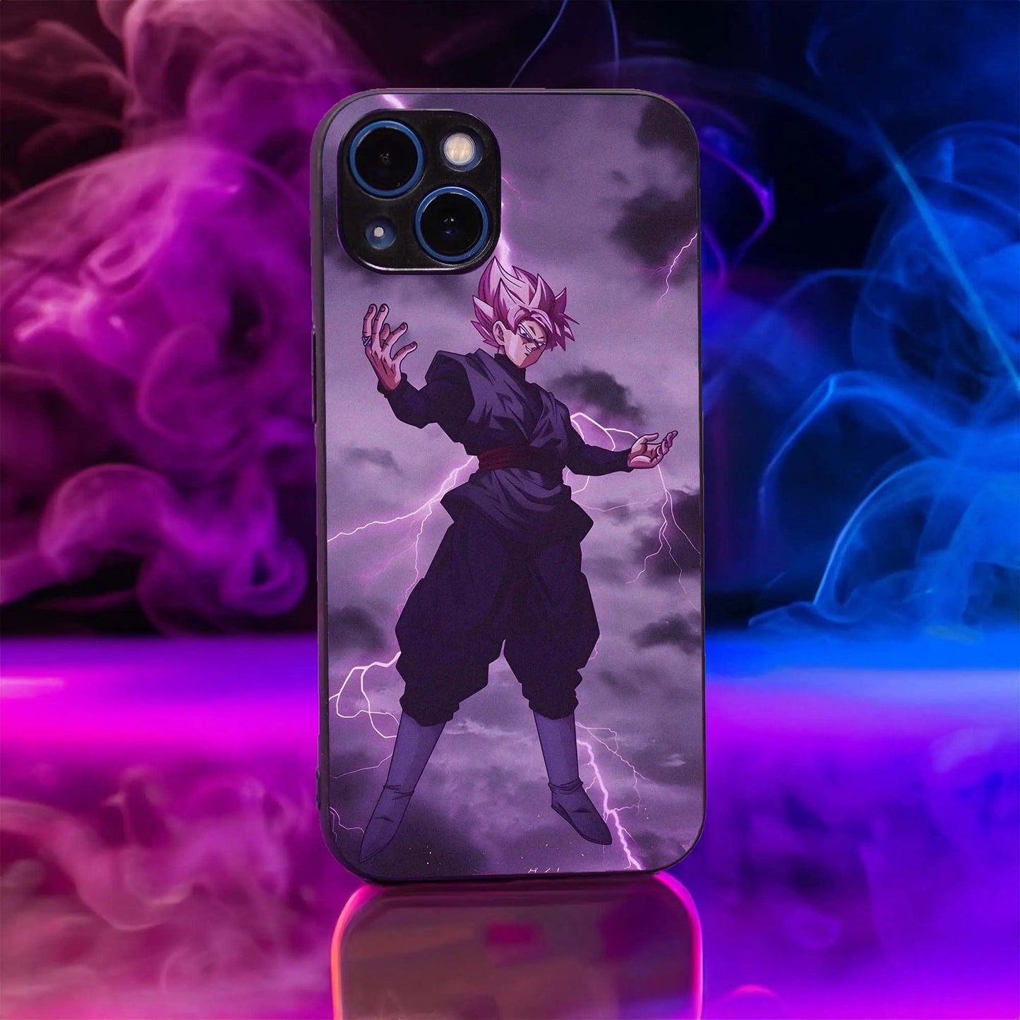 Black Goku Dragon Ball Art Case - Luckanime