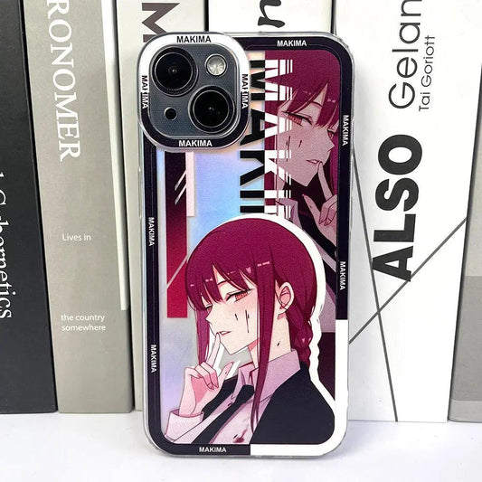 Chainsaw Man Custom Phone Case - Luckanime