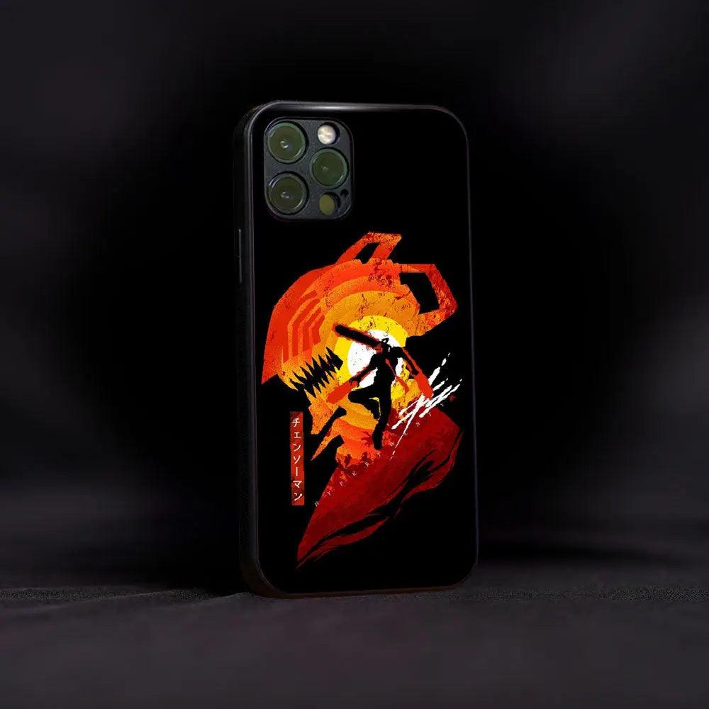 Chainsaw Man Devil Hunter Glass Case - Luckanime