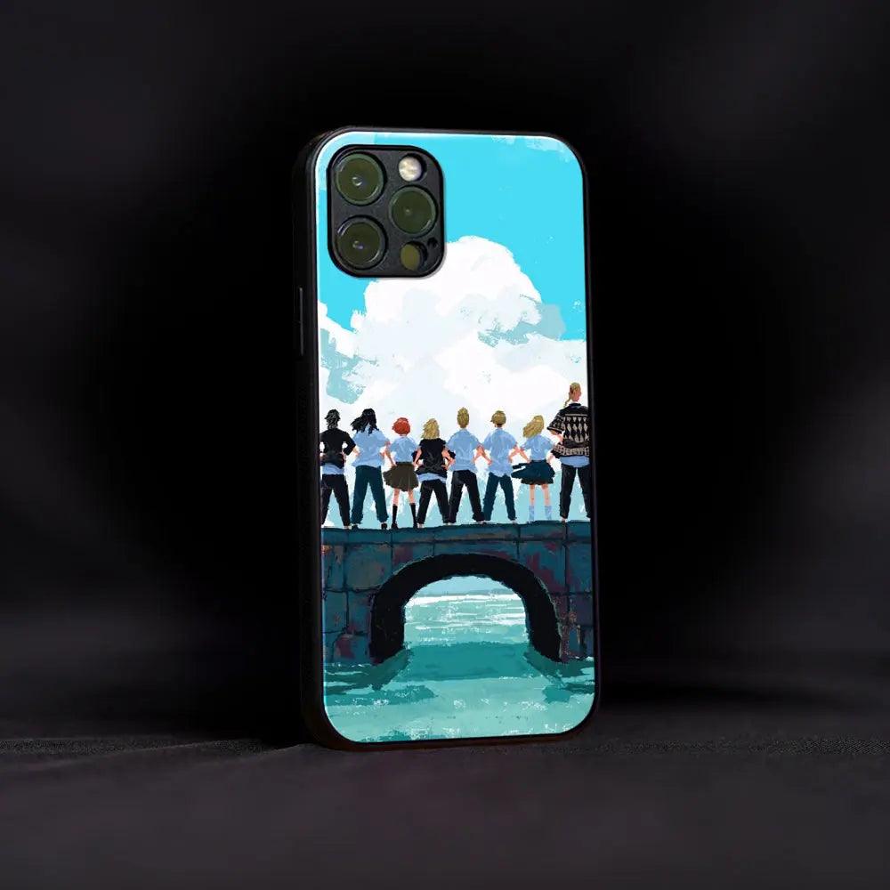 Cool Tokyo Revenger Crew Glass Case - Luckanime