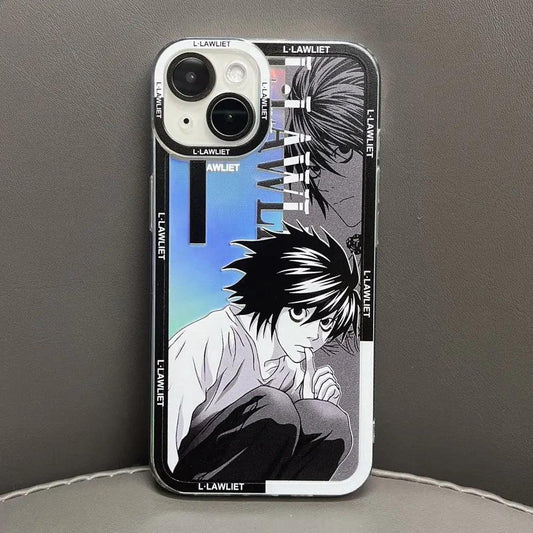 Death Note Comic Yagami Light L Case - Luckanime