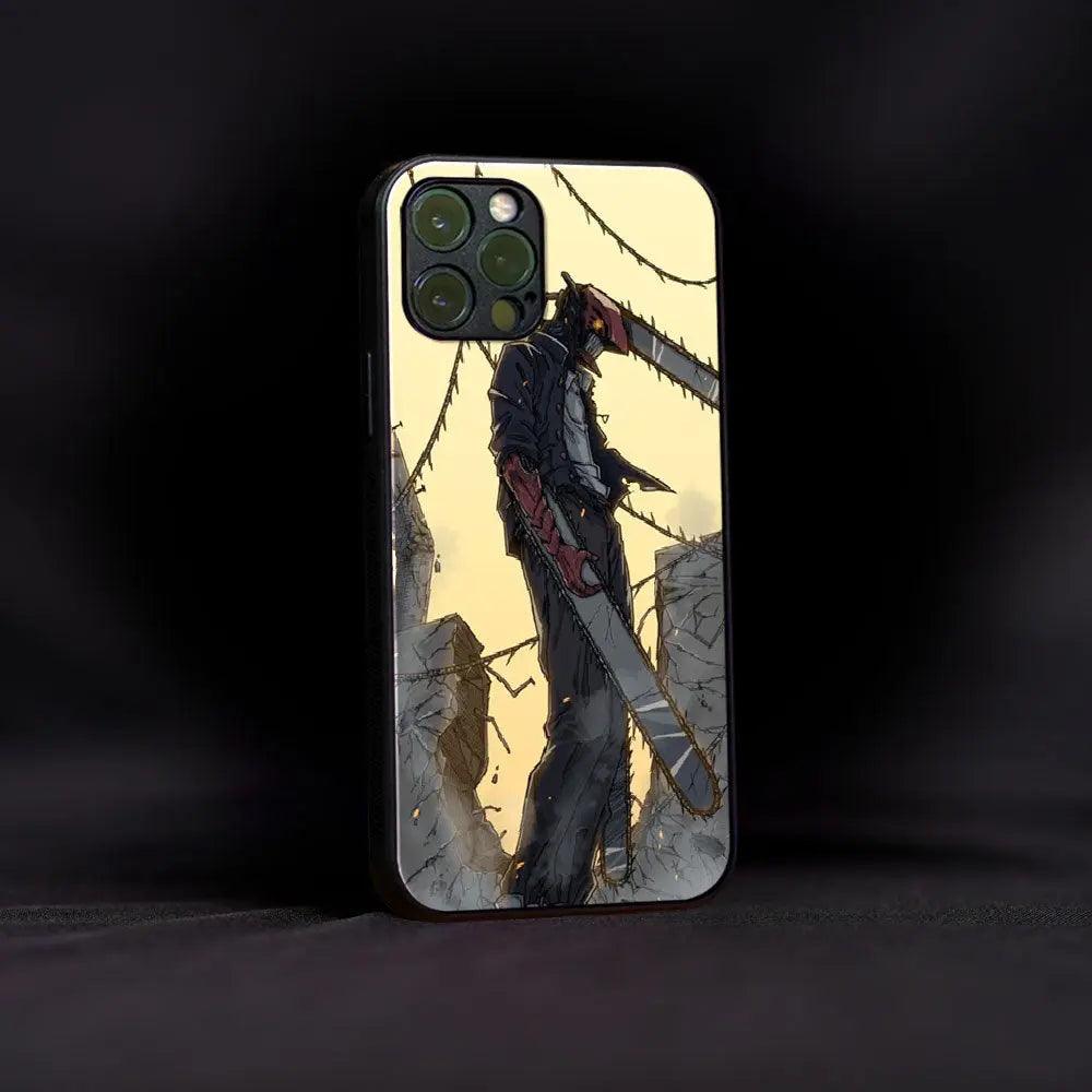 Denji Devil Glass Case - Luckanime