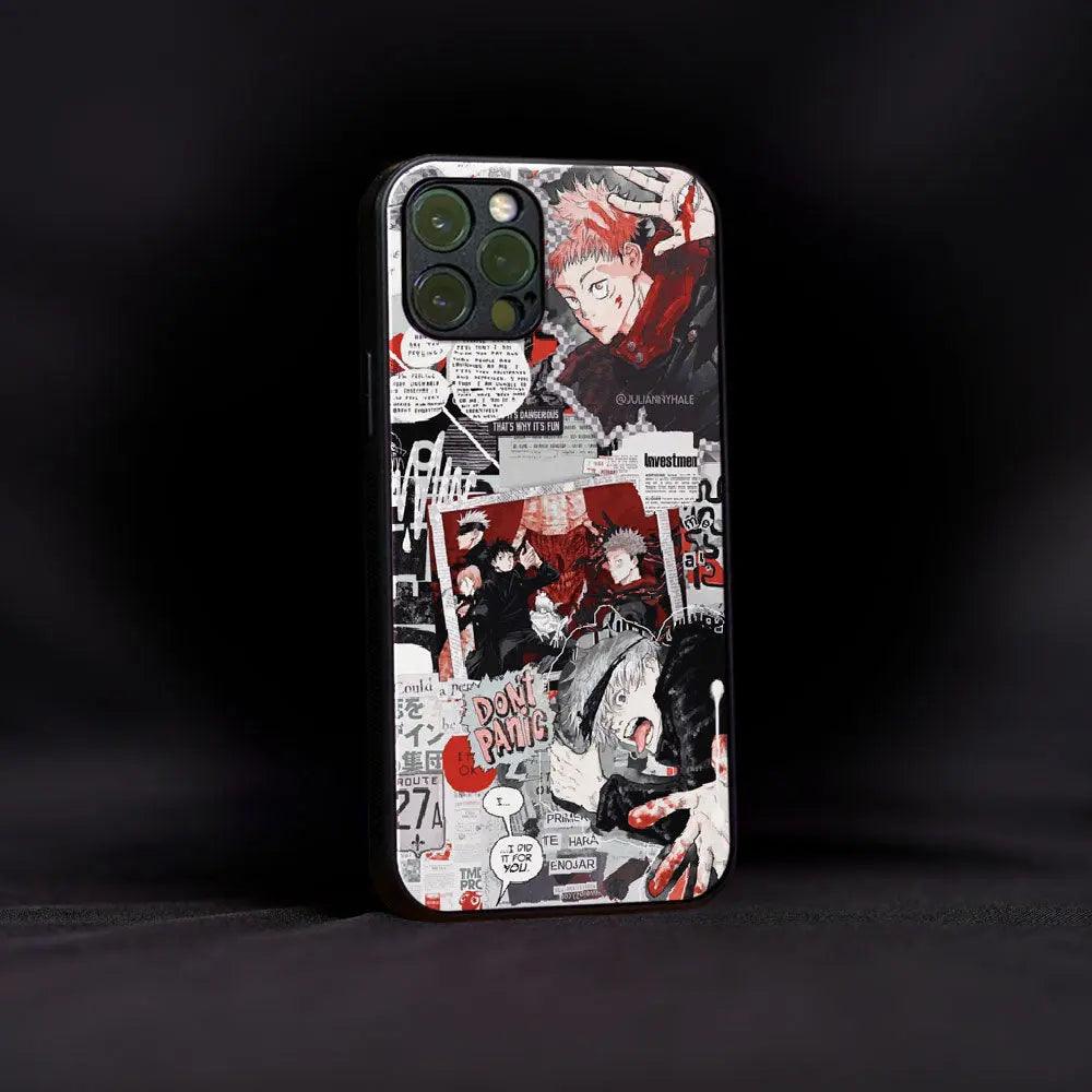 Don't Panic Poster Glass Case - Luckanime