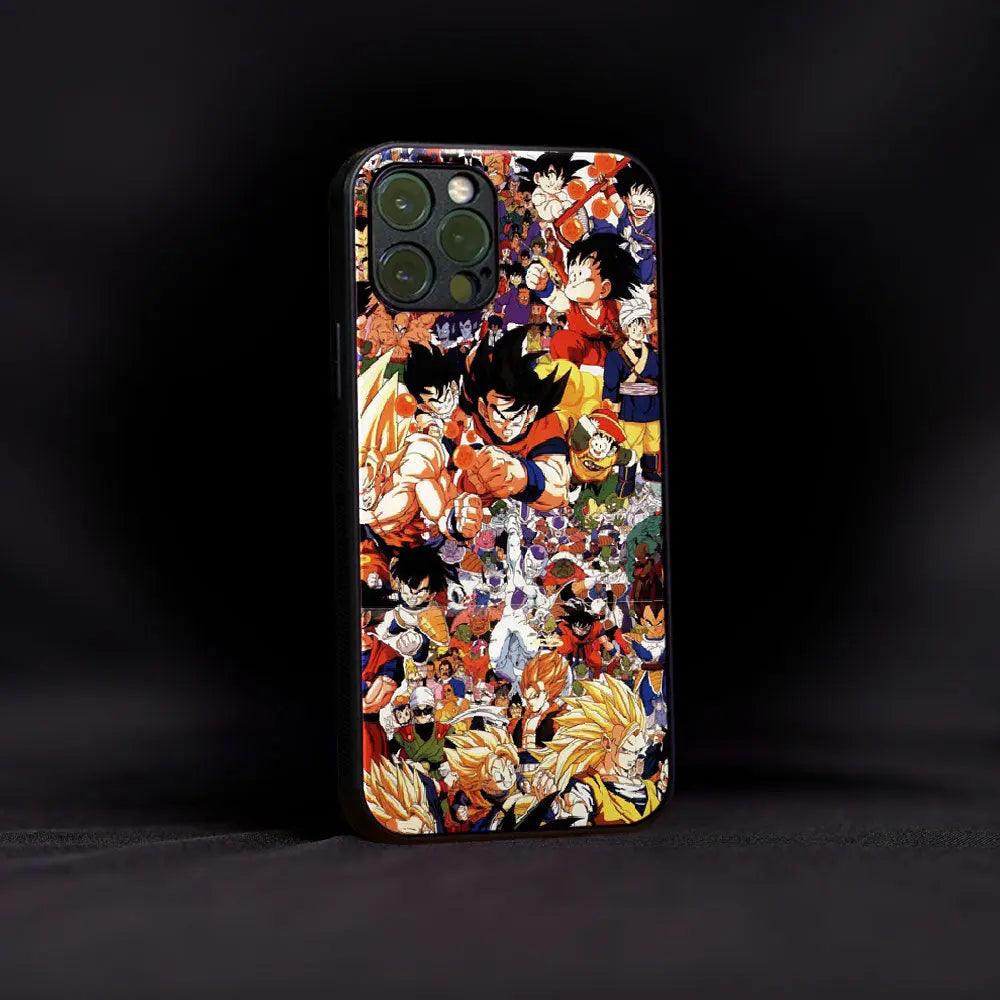 Dragon Ball Z Family Glass Case - Luckanime