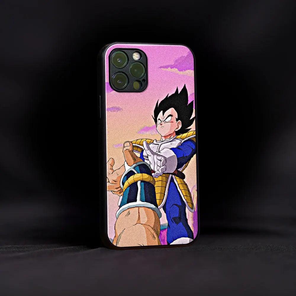 Dragon Ball Z Vegeta Glass Case - Luckanime