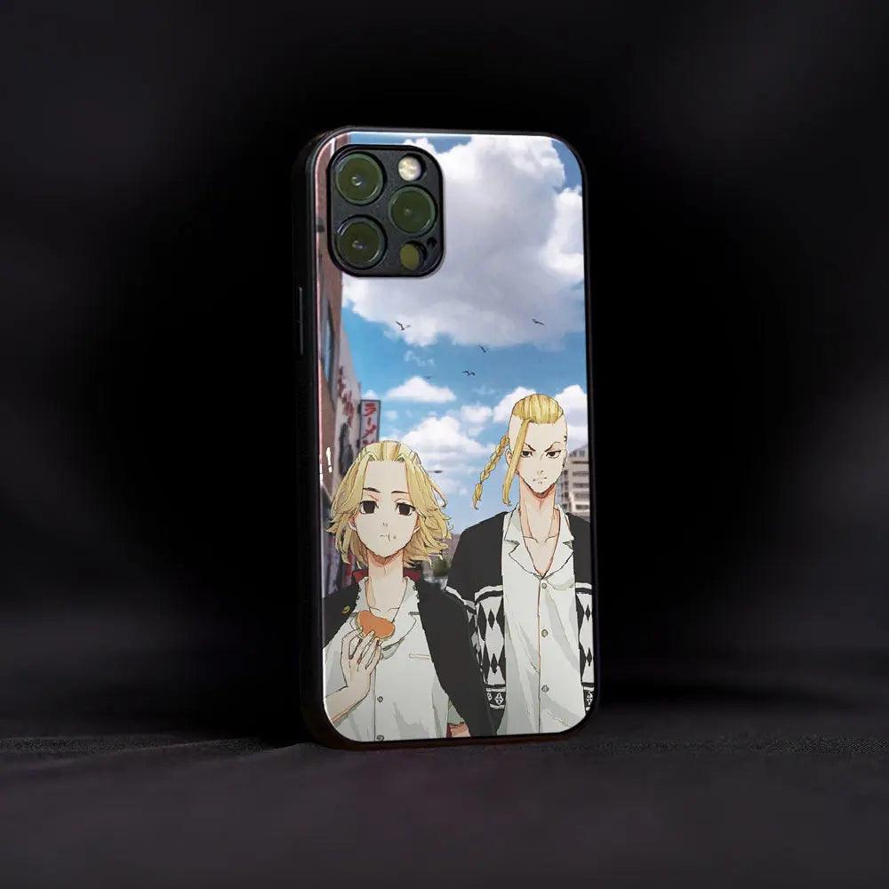 Draken and Mikey Glass Case - Luckanime