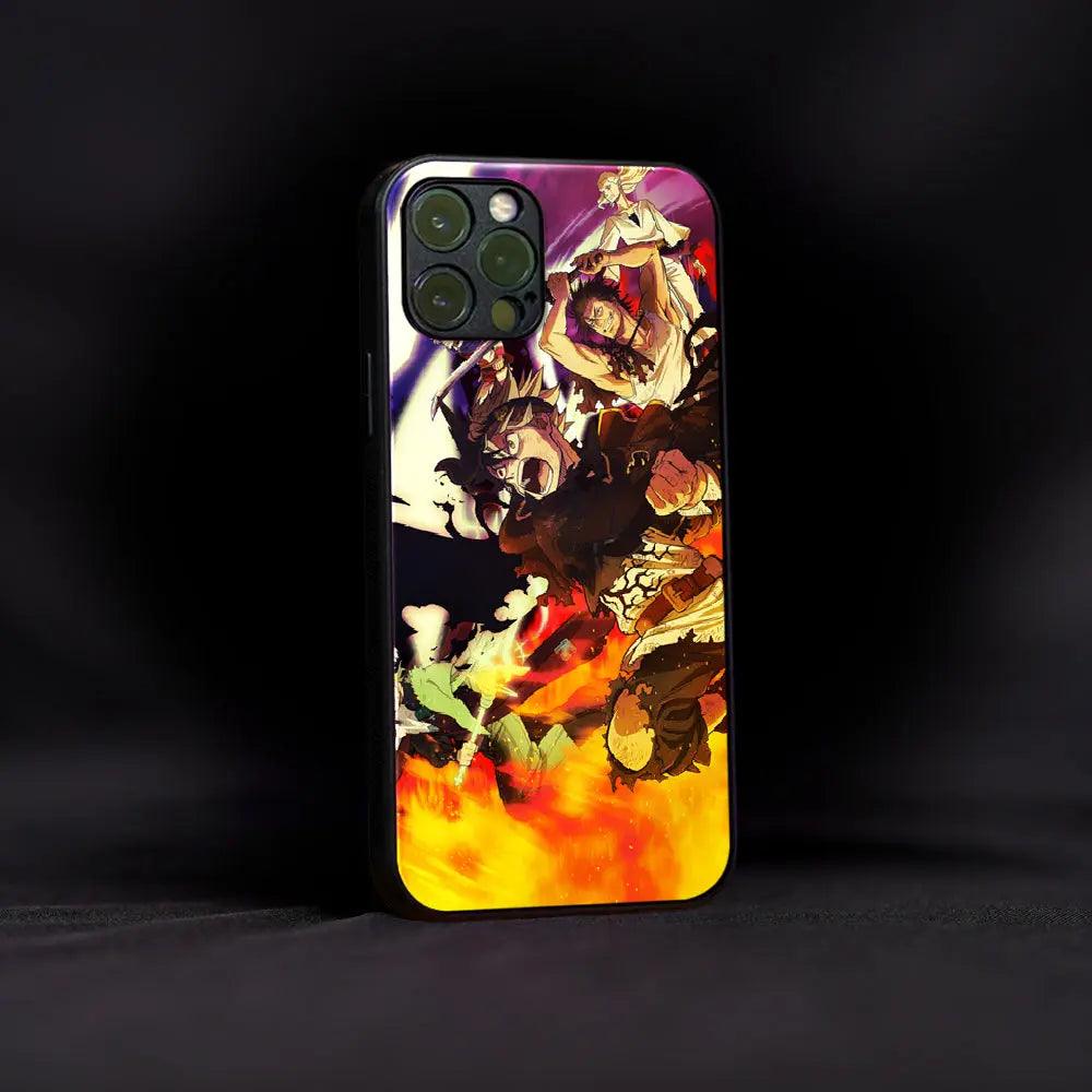 Epic Black Clover Glass Case - Luckanime
