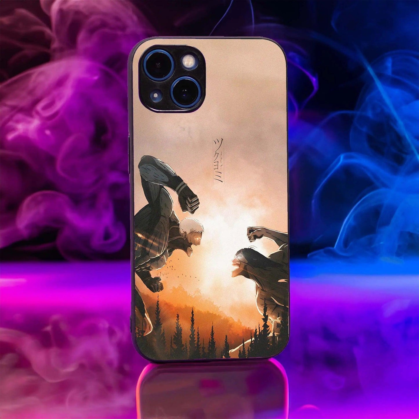 Eren Yeager and Reiner Phone Case - Luckanime