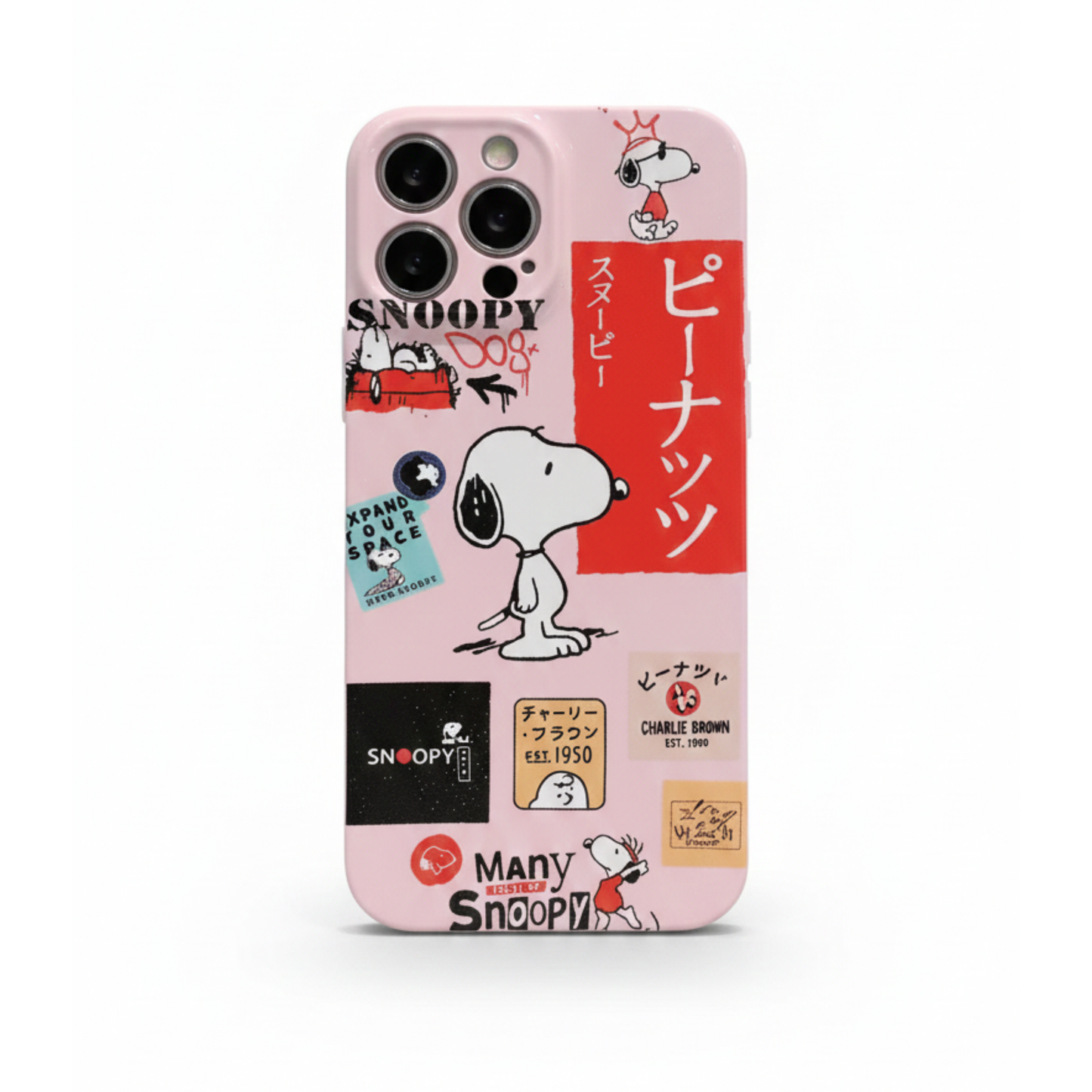 Mirror Snoopy phone case