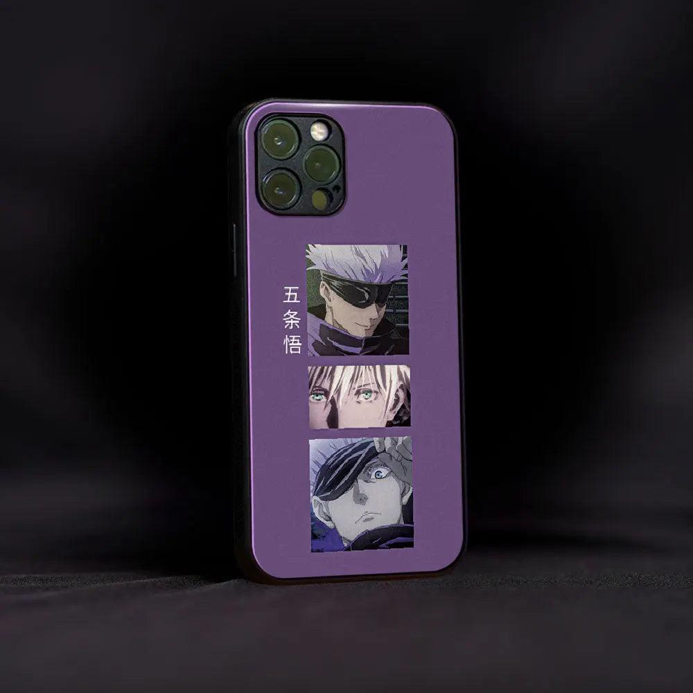 Gojo Satoru Aesthetic Glass Case - Luckanime