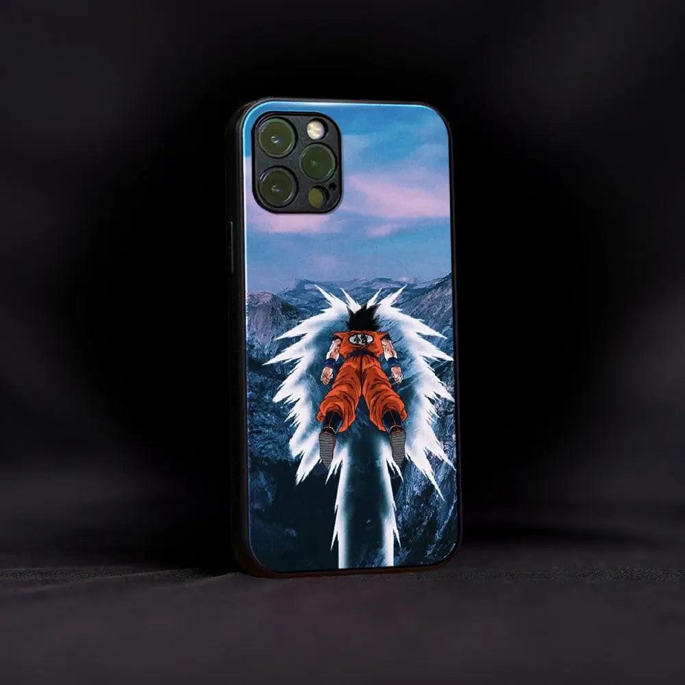 Goku Poster Anime Glass Case - Luckanime