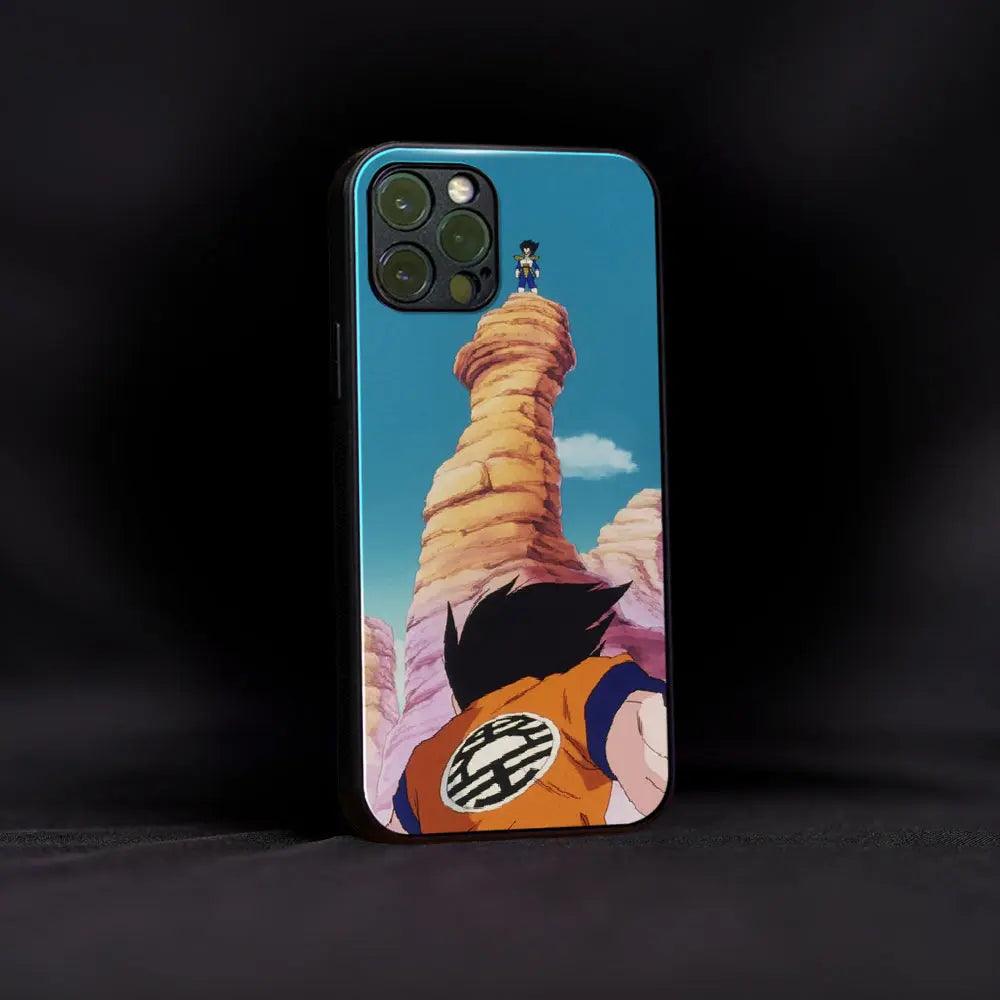 Goku vs Vegeta DBZ Glass Case - Luckanime