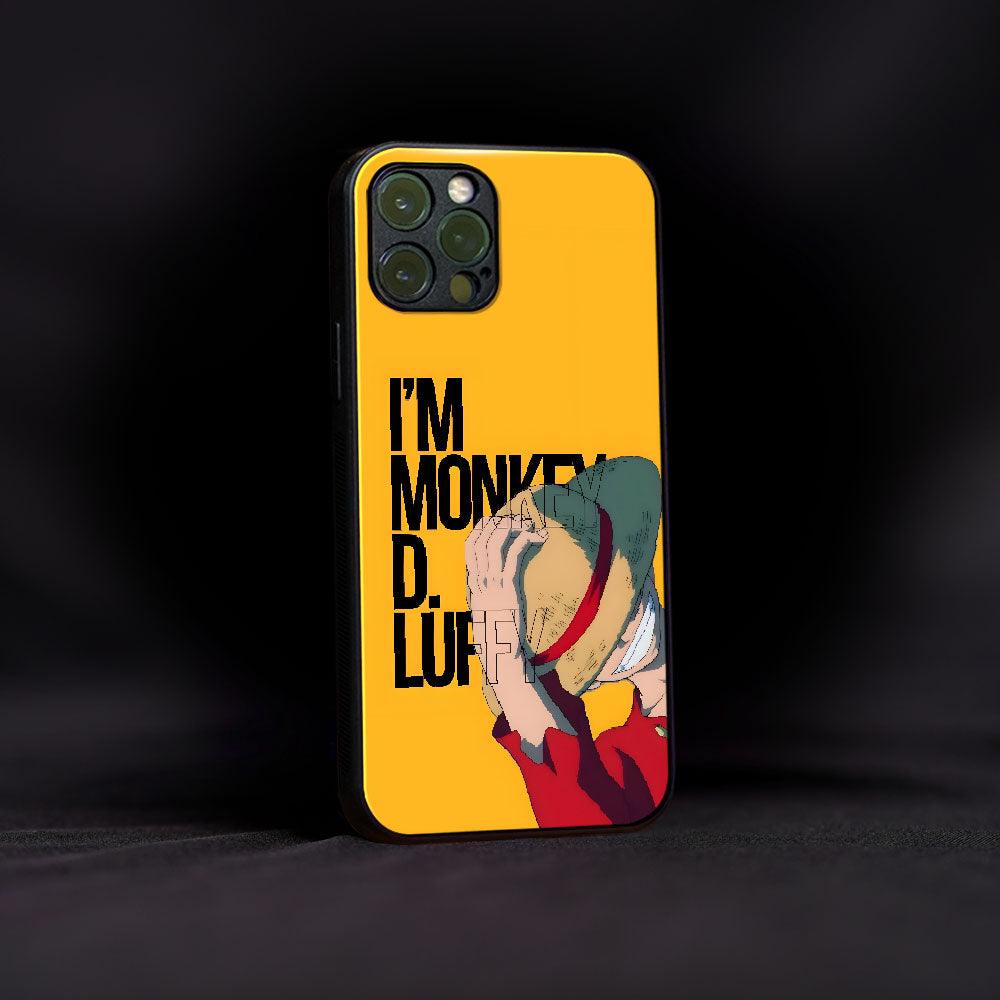 I'm Mokey D Luffy Glass Case - Luckanime