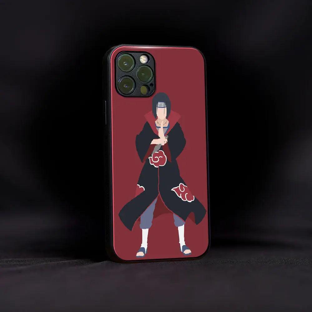 Itachi Uchiha Vector Glass Case - Luckanime