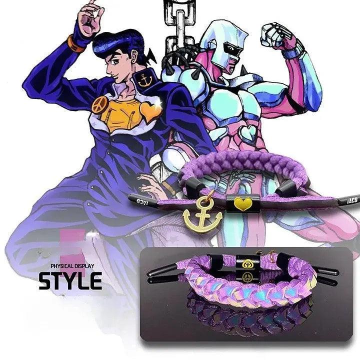 JOJO's Bizarre Adventure Higashikata Josuke Braided Bracelet - Luckanime