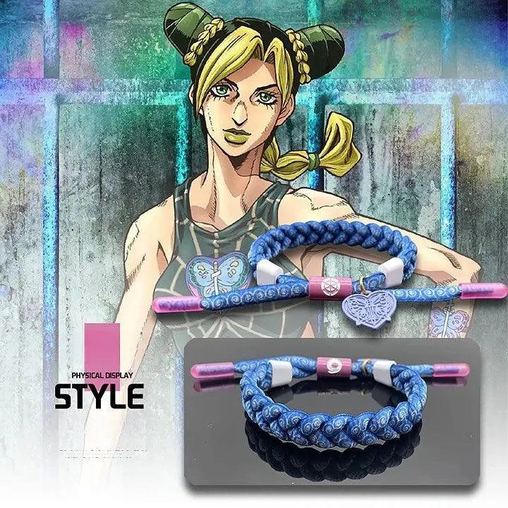 JOJO's Bizarre Adventure Jolyne Kujo Braided Bracelet - Luckanime