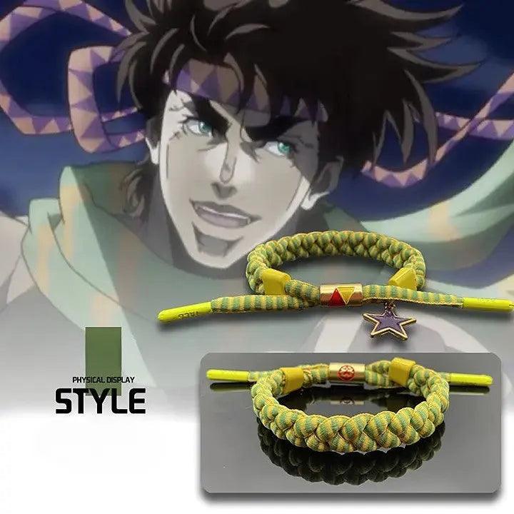 JOJO's Bizarre Adventure Joseph Joestar Braided Bracelet - Luckanime