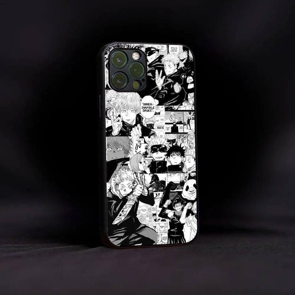 Jujutsu Kaisen Paper Poster Glass Case - Luckanime