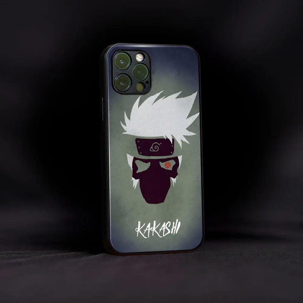 Kakashi Art Glass Case - Luckanime