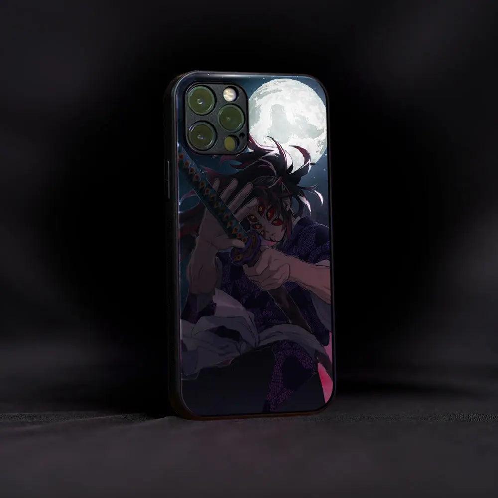 Kokushibo Demon Slayer Glass Case - Luckanime