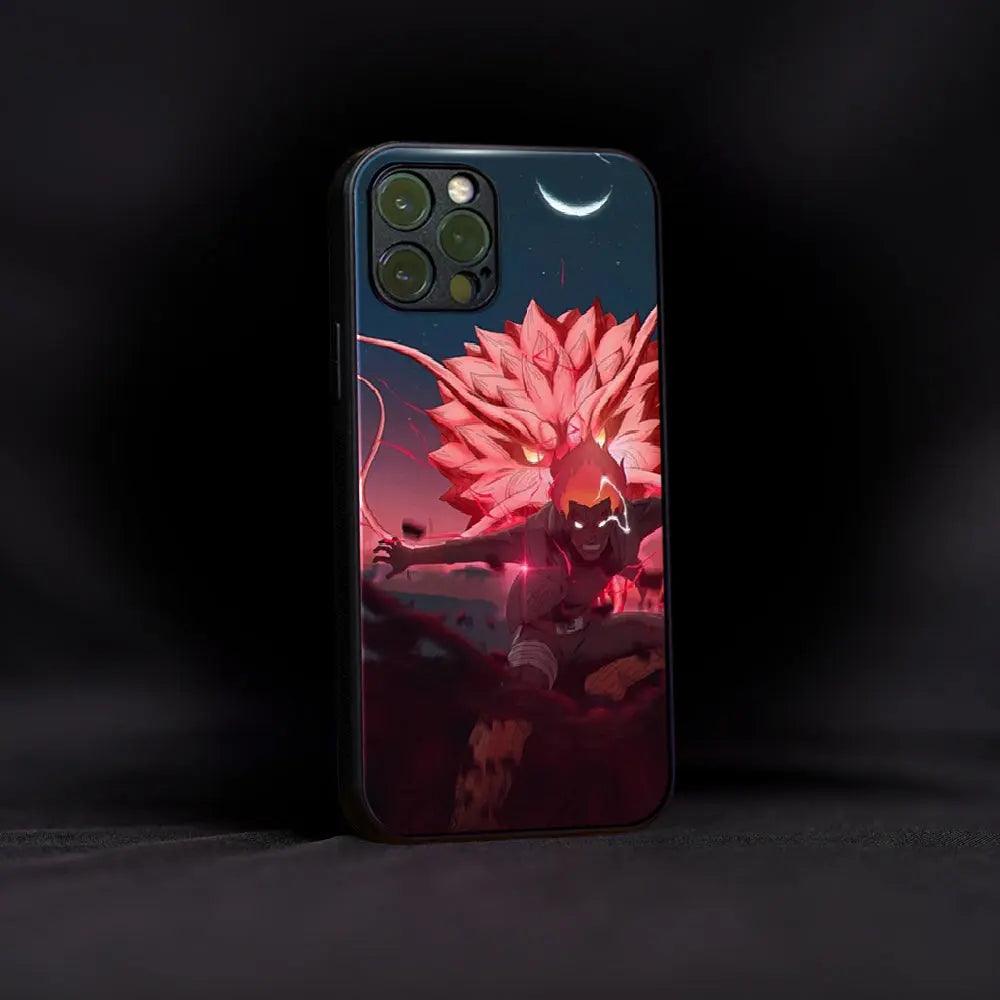 Might Guy Naruto Anime Glass Case - Luckanime