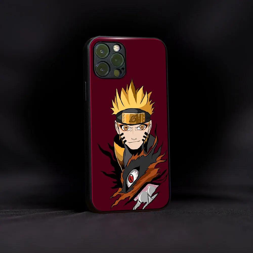 Naruto Art Anime Glass Case - Luckanime