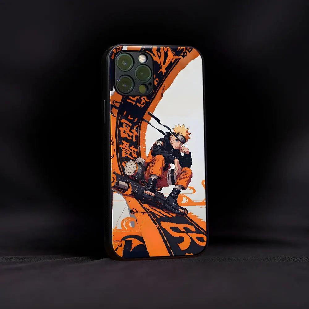 Naruto Shippuden Pose Glass Case - Luckanime